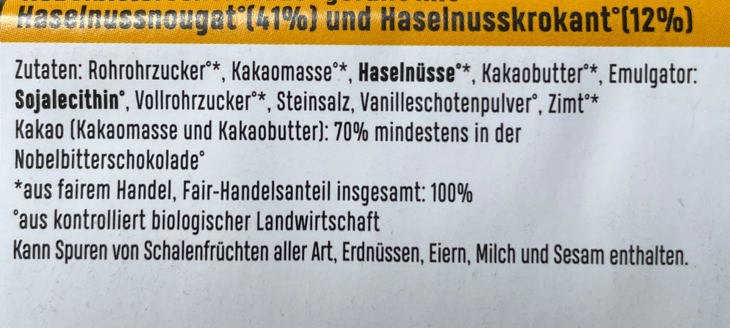 Schokolade "Erfurt"